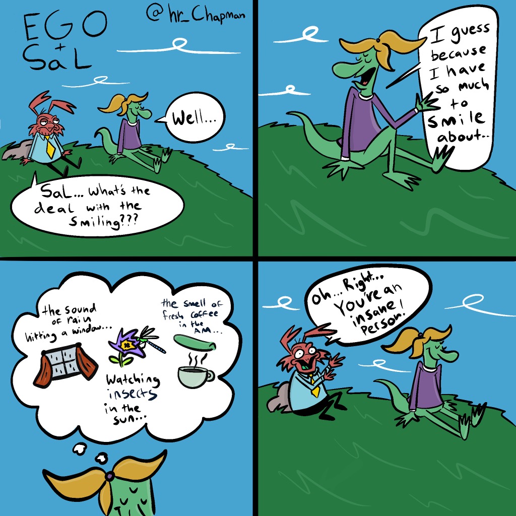 Ego & Sal Comic Page 1